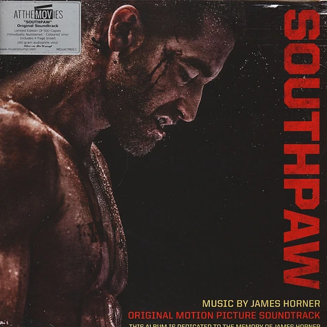 James Horner - OST Southpaw Black Vinyl Edition