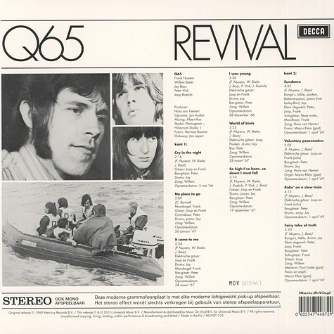 Q 65 - Revival White Vinyl Edition