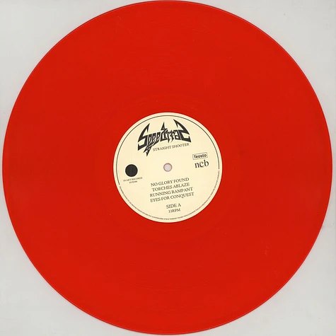 Speedtrap - Straight Shooter Red Vinyl Edition