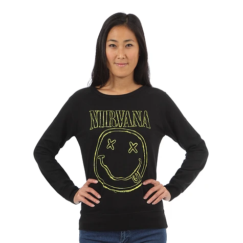 Nirvana - Happy Face Women Sweater