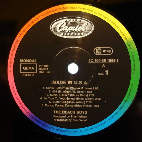 The Beach Boys - Made In U.S.A.