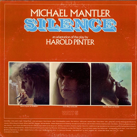 Michael Mantler - Silence