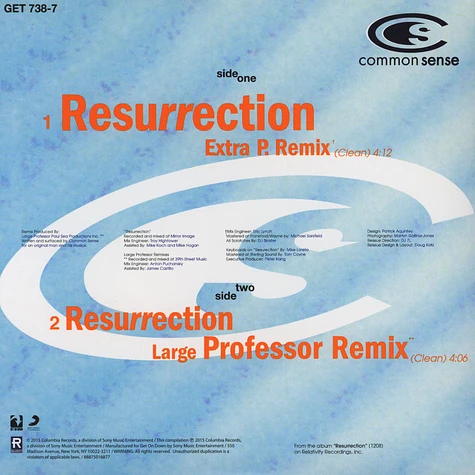 Common - Resurrection Large Professor Remixes