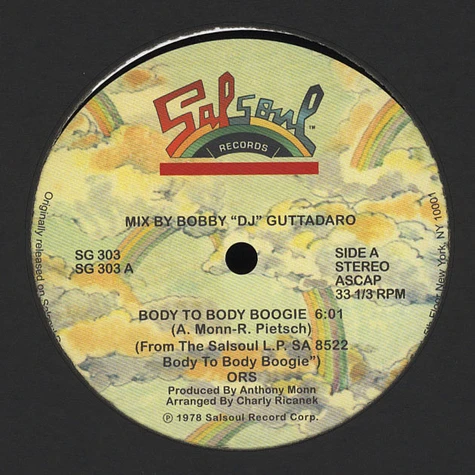 ORS (Orlando Riva Sound) - Moon Boots / Body To Body Boogie