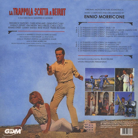 Ennio Morricone - OST La Trappola Scatta A Beirut