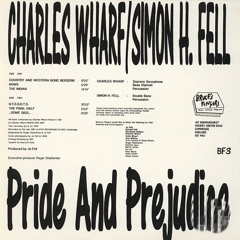 Charles Wharf / Simon H. Fell - Pride And Prejudice