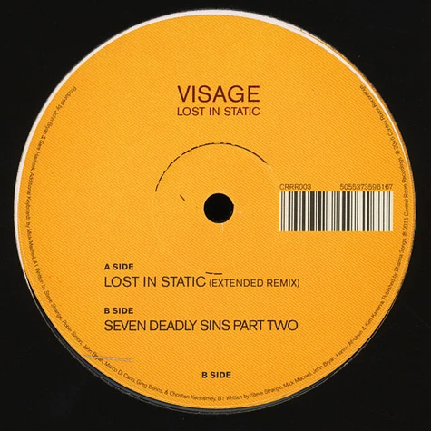 Visage - Lost In Static