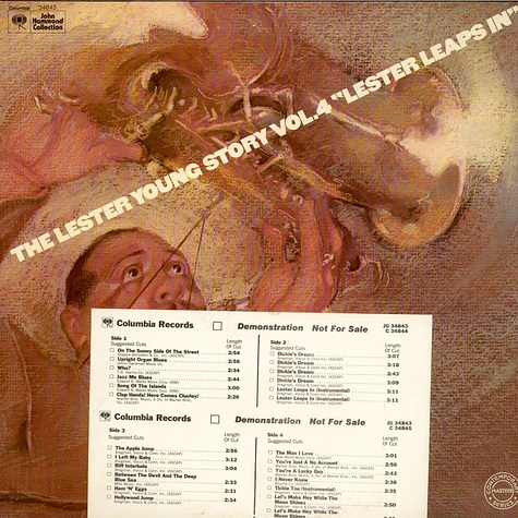 Lester Young - The Lester Young Story Vol.4 "Lester Leaps In"