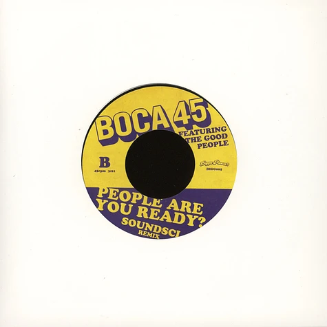 Boca 45 - People Are You Ready? Soundsci Remix