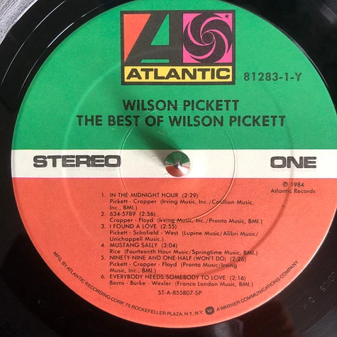 Wilson Pickett - The Best Of Wilson Pickett