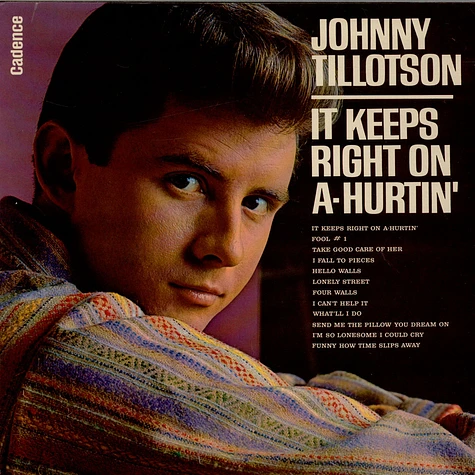 Johnny Tillotson - It Keeps Right On A-Hurtin