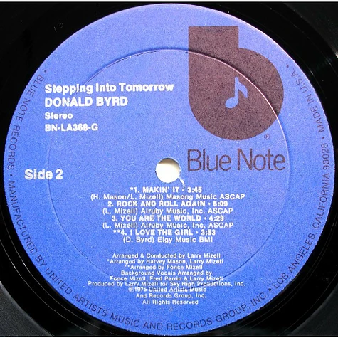 Donald Byrd - Stepping Into Tomorrow