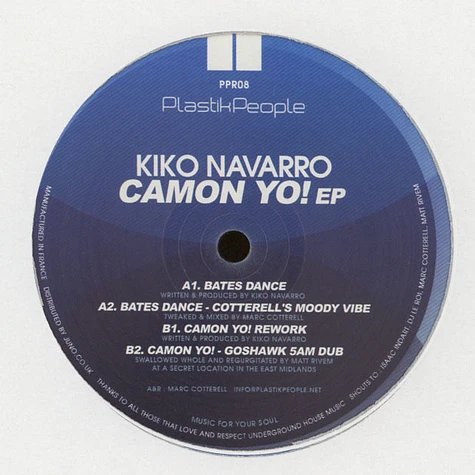 Kiko Navarro - Camon Yo! EP