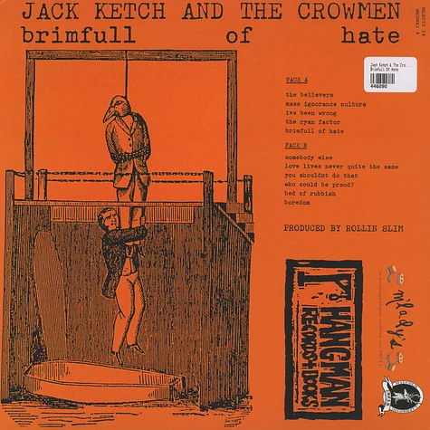 Jack Katch & The Crowmen - Brimfull Of Hate