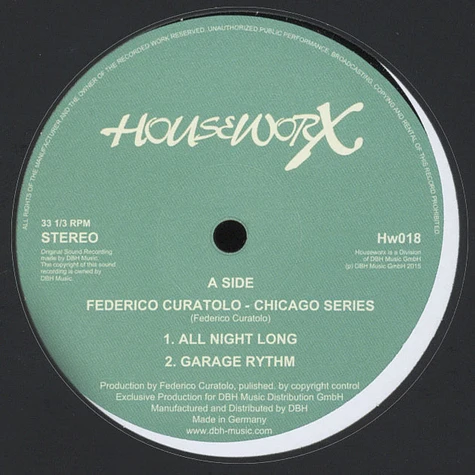 Federico Curatolo - Chicago Series