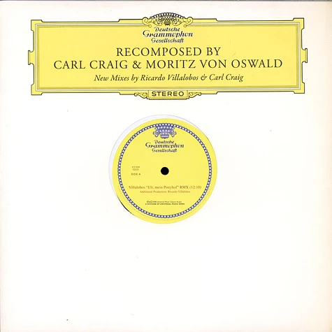 Carl Craig & Moritz von Oswald - ReComposed (New Mixes By Ricardo Villalobos & Carl Craig)