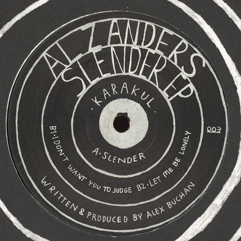 Al Zanders - Slender EP