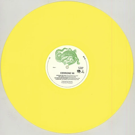 Cerrone - Cerrone VII - You Are The One Yellow Vinyl Edition