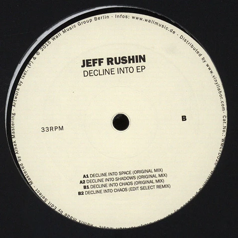 Jeff Rushin - Decline Into