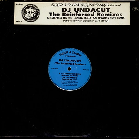 DJ Undacut - Sleepless Nights / Floating (The Reinforced Remixes)