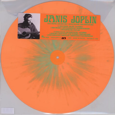 Janis Joplin - Folk Theatre, San Jose, 1962 / Coffee Gallery, San Francisco, 1962