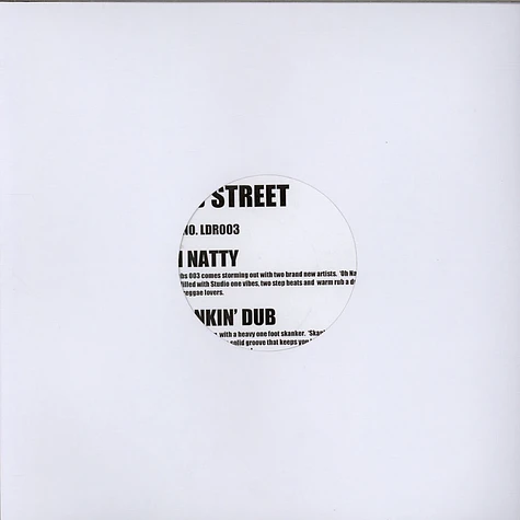 Ghetto Fabulous / Dub Street - Oh Natty / Skankin' Dub