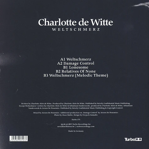 Charlotte De Witte - Weltschmerz