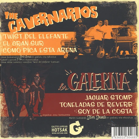 Los Galerna / Los Cavernarios - Sangre En El Atlantico