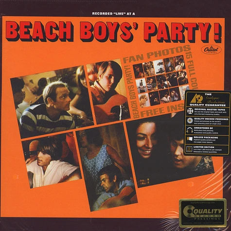 The Beach Boys - The Beach Boys' Party! 200g Vinyl, Mono Edition