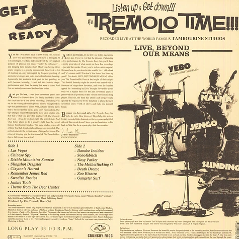 Tremolo Beer Gut - Live, Beyond Our Means