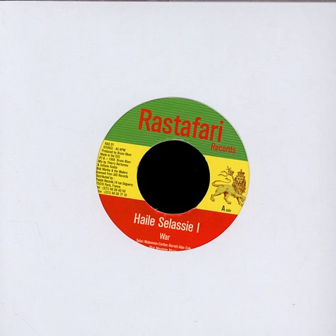 Haile Selassie I Featuring Bob Marley & The Wailers - War / Selassie Is The Chapel