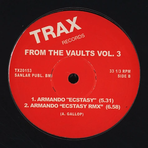 Armando - From The Vaults Volume 3