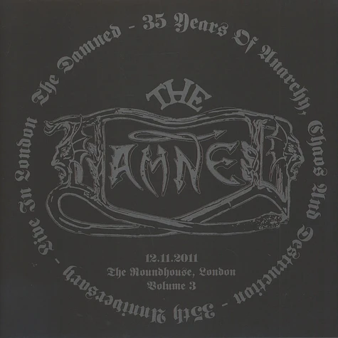 The Damned - 35 Years Of Anarchy, Chaos & Destruction - 35th Anniversary - Live In London Volume 3