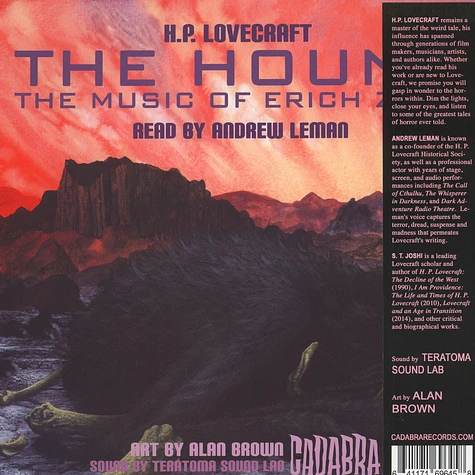 Andrew Leman & Teratoma Sound Lab - H.P. Lovecraft - The Hound & The Music Of Erich Zann