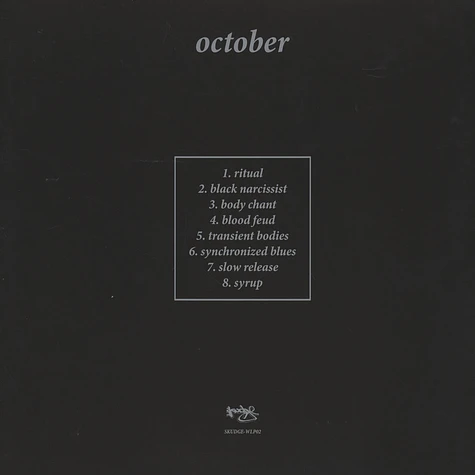 October - Black Body Radiation