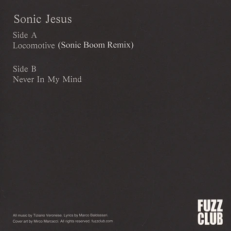 Sonic Jesus - Locomotive