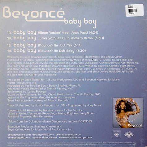 Beyonce - Baby Boy