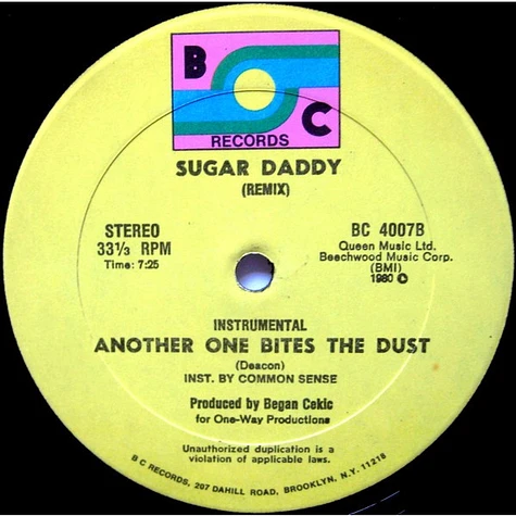 Sugar Daddy - Another One Bites The Dust