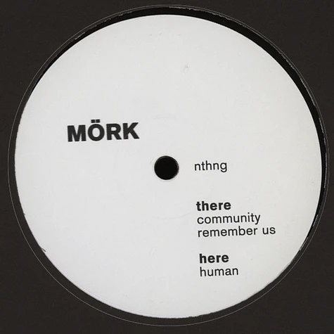 nthng - Remember Us Grey & Black Marbled Vinyl Edition