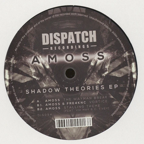 Amoss - Shadow Theories EP