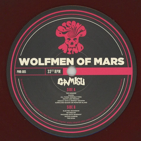 Wolfman Of Mars - Gamisu