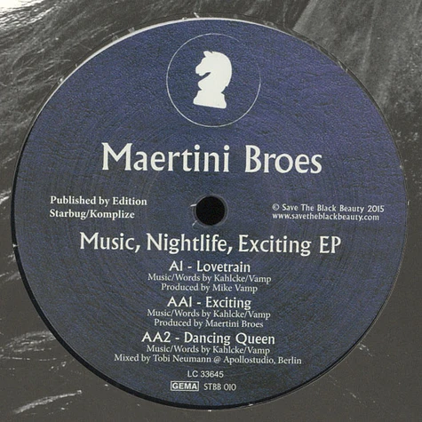 Maertini Broes - Music, Nightlife, Exciting EP
