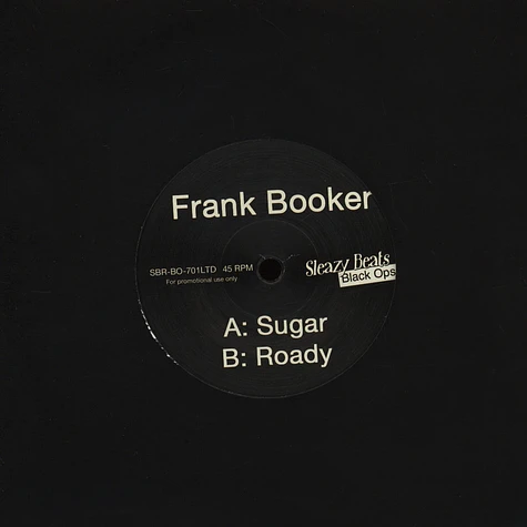 Frank Booker - Sugar / Roady