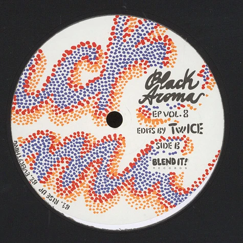 Twice (Patrick Gibin) - Black Aroma EP Volume 8