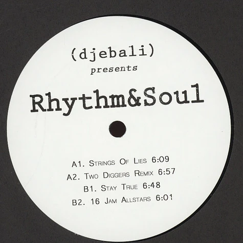 Djebali presents Rhythm & Soul - EP