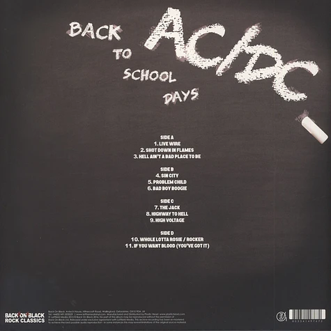 AC/DC - Back To School Days