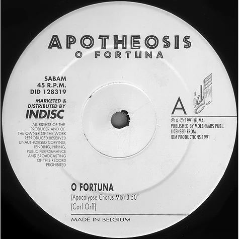 Apotheosis - O Fortuna