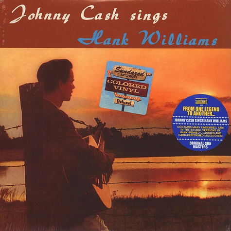 Johnny Cash - Johnny Cash Sings Hank Williams Clear Vinyl Edition