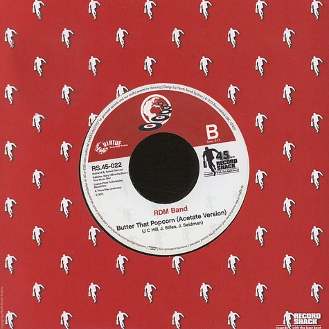 Freedom Now Brothers / RDM Band - Sissy Walk / Butter That Popcorn (Acetate Version)