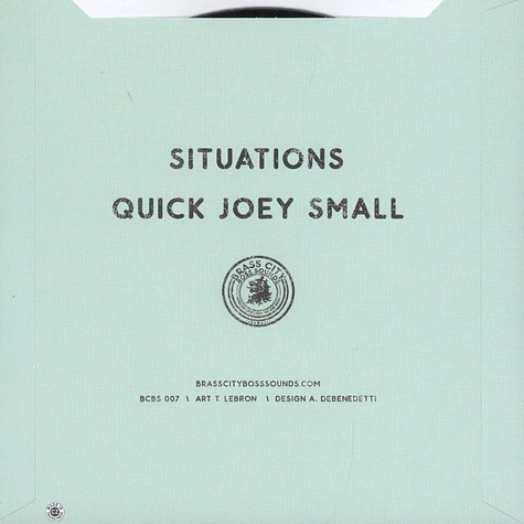 Slaughter And The Dogs - Situations / Quick Joey Small